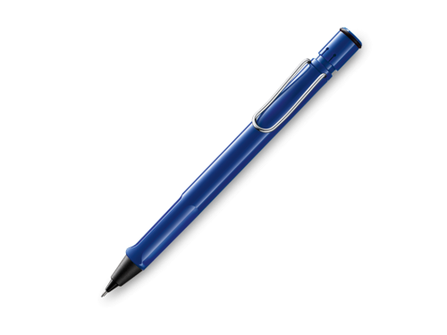 Ołówek automatyczny Safari - Lamy - niebieski, 0,5 mm