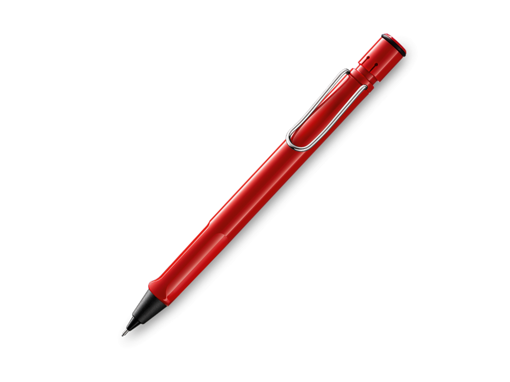 Ołówek automatyczny Safari - Lamy - czerwony, 0,5 mm