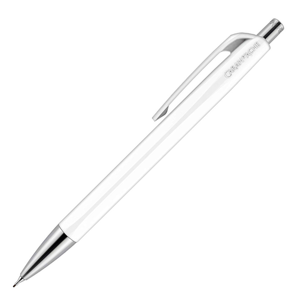 Mechanical pencil Infinite 888 - Caran d'Ache - white, 0,7 mm