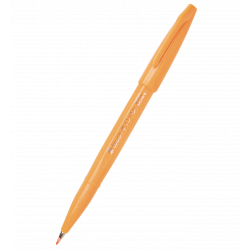 Marker Brush Sign Pen F - Pentel - Orange