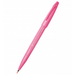 Pisak pędzelkowy Brush Sign Pen - Pentel - różowy