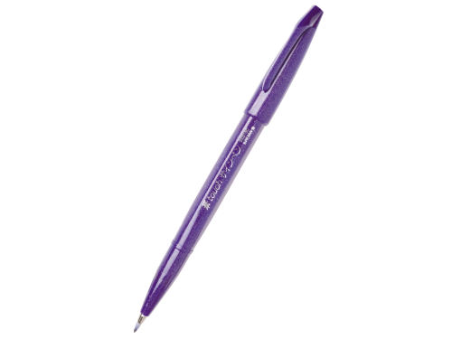 Pisak pędzelkowy Brush Sign Pen - Pentel - fioletowy