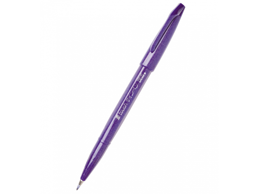 Marker Brush Sign Pen V - Pentel - Violet