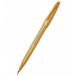 Marker Brush Sign Pen Y - Pentel - Dark Yellow