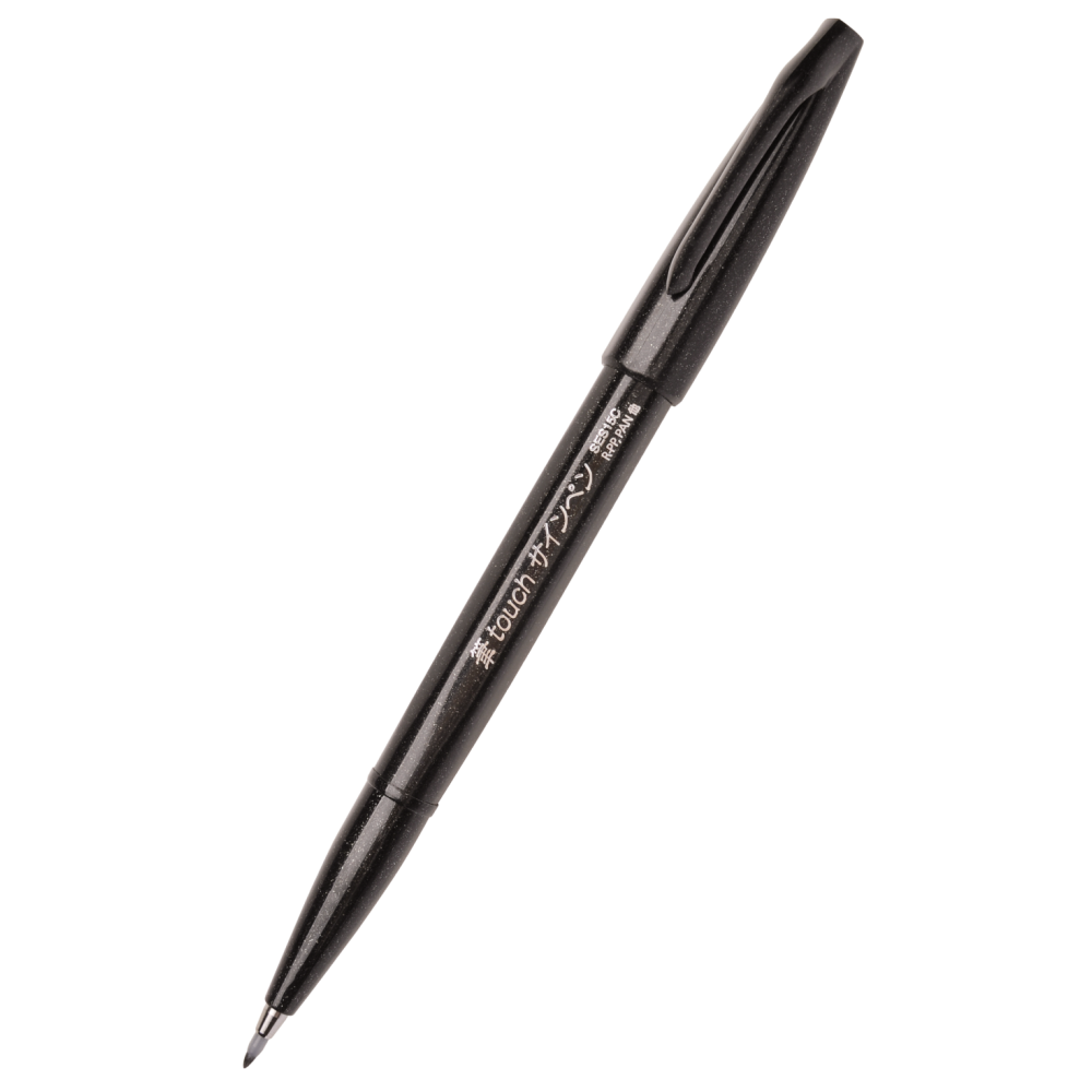 Pisak pędzelkowy Brush Sign Pen - Pentel - czarny