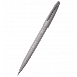 Marker Brush Sign Pen N - Pentel - Grey