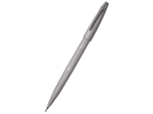 Pisak pędzelkowy Brush Sign Pen - Pentel - szary