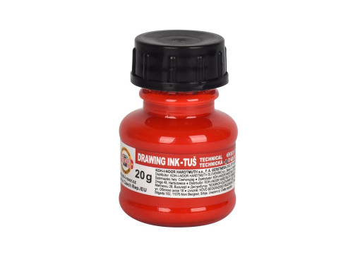 Technical drawing ink - Koh-I-Noor - red, 20 g