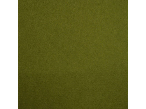 Filc wełniany A4 - oliwkowy zielony, 1 mm