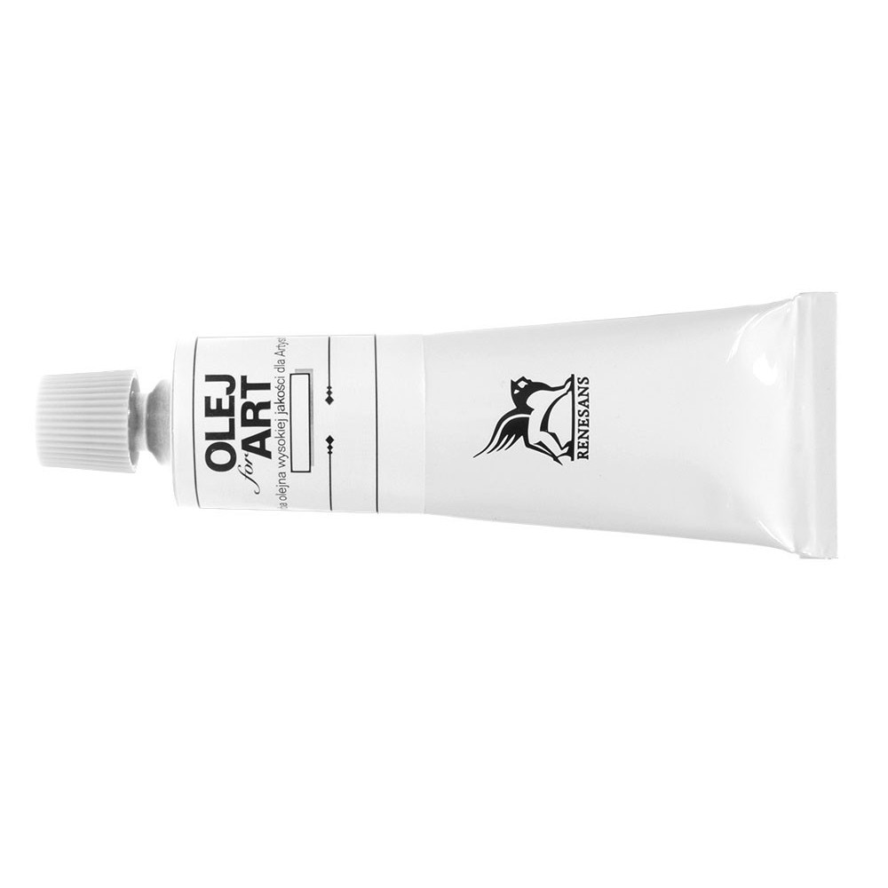 Oil paint Olej for Art - Renesans - 51, super white, 60 ml