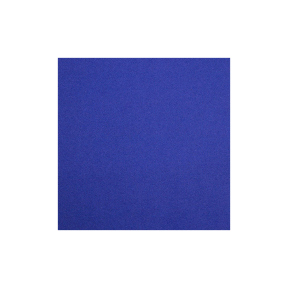 Filc wełniany A4 - niebieski kobaltowy, 1 mm