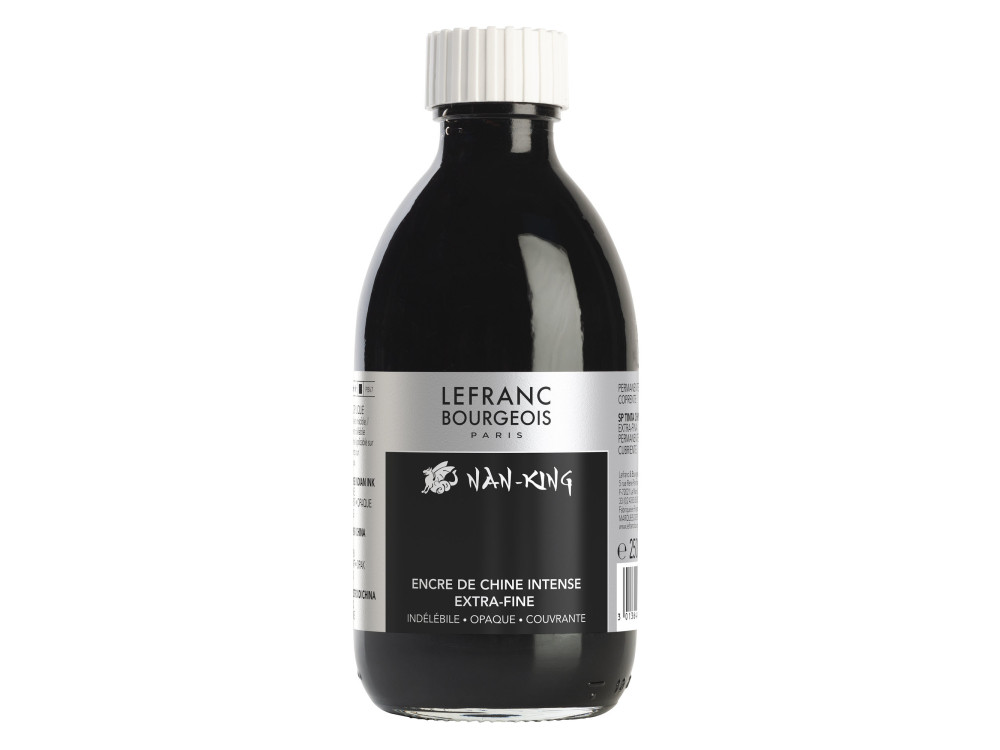 Chinese ink Nan-King - Lefranc & Bourgeois - black, 250 ml