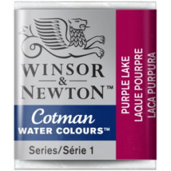 Cotman watercolor paint - Winsor & Newton - Purple Lake, half pan