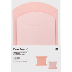 Gift boxes - Rico Design - pink, 6 pcs.