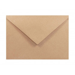 Recycled Envelope 100g - C6, Eko Kraft Delta, brown