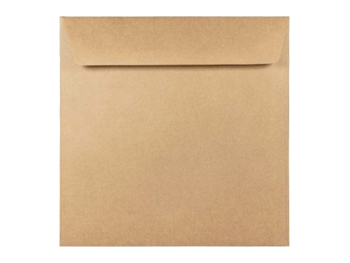 Envelope Eko Kraft 100g- 17 x 17 cm brown