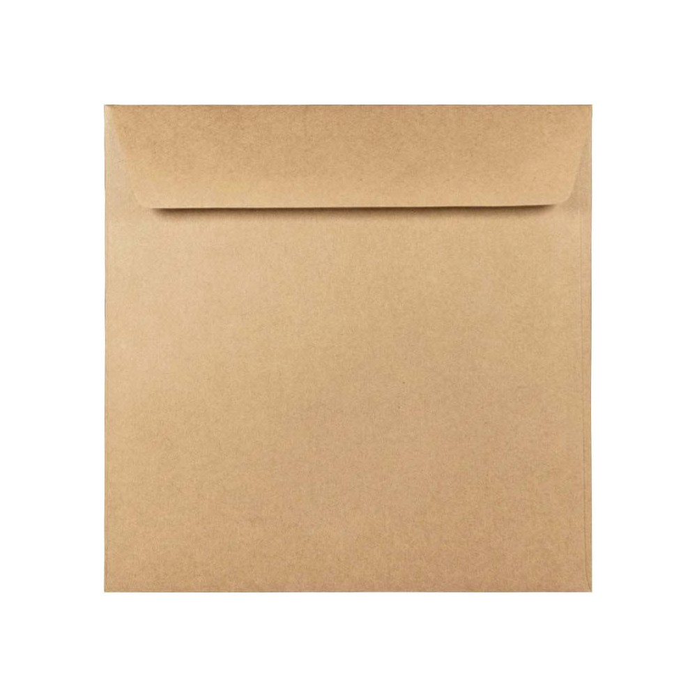 Envelope Eko Kraft 100g- 17 x 17 cm, brown