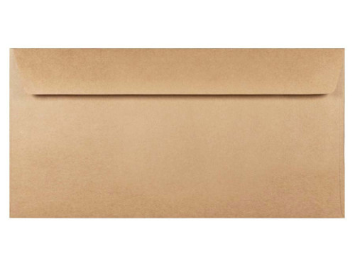 Koperta ekologiczna 100g - DL Eko Kraft brązowa