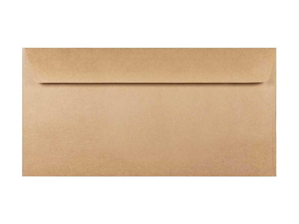 Recycled Envelope 100g - DL, Eko Kraft, brown