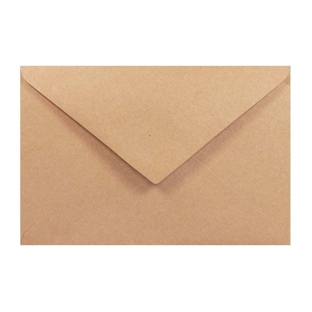 Recycled Envelope 100g - C5, Eko Kraft Delta, brown