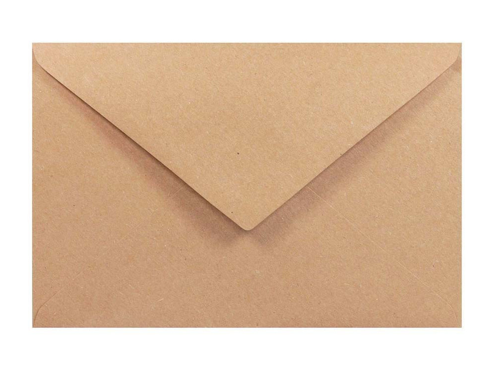 Recycled Envelope 100g - C5 Eko Kraft Delta brown