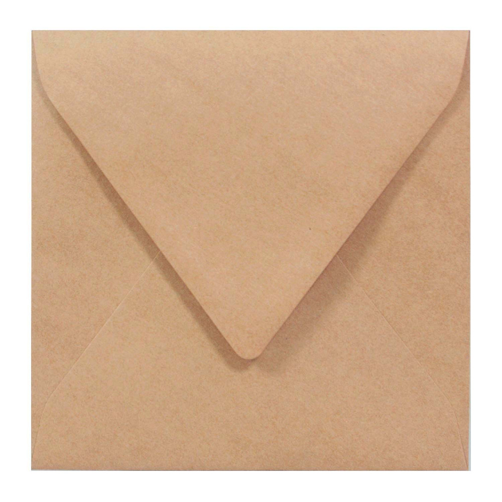 Recycled Envelope 100g - K4, Eko Kraft delta, brown