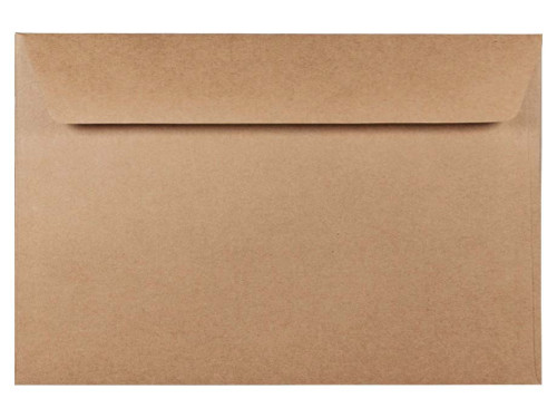 Koperta ekologiczna 100g - C5 Eko Kraft brązowa