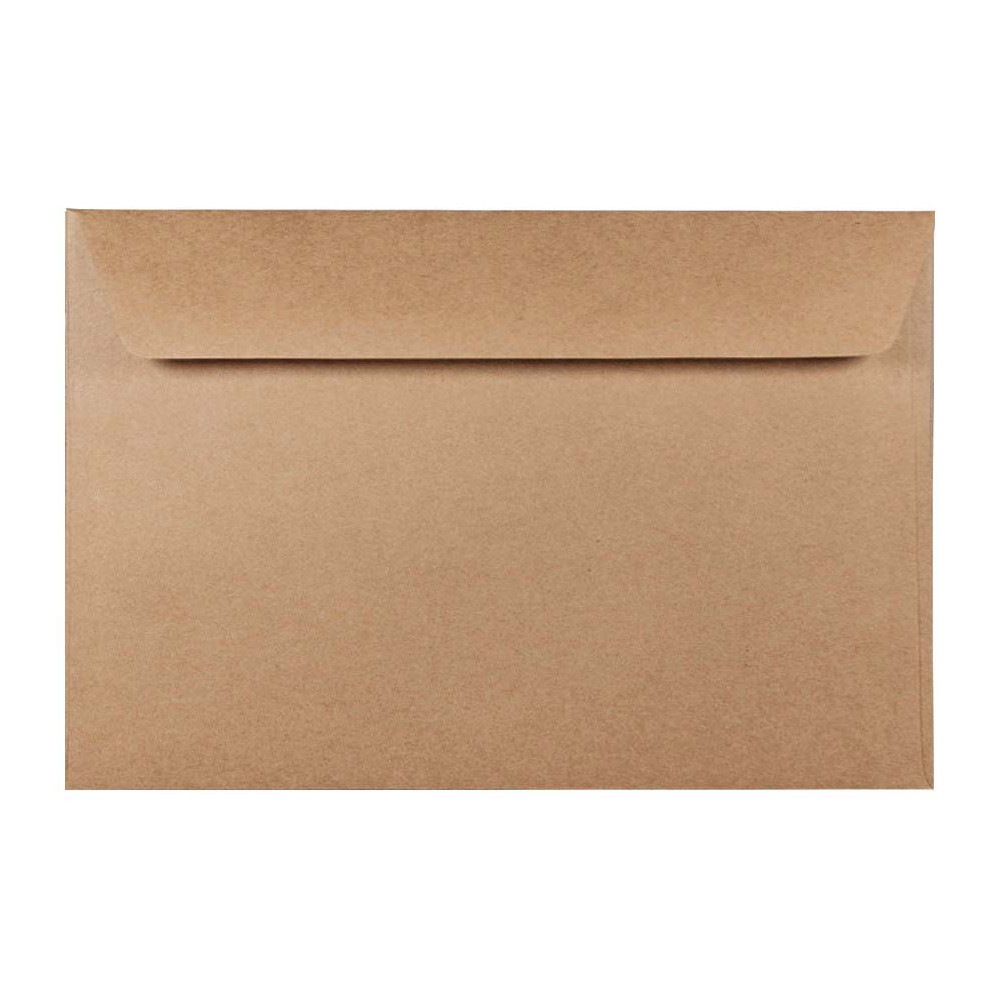 Recycled Envelope 100g - C5, Eko Kraft, brown