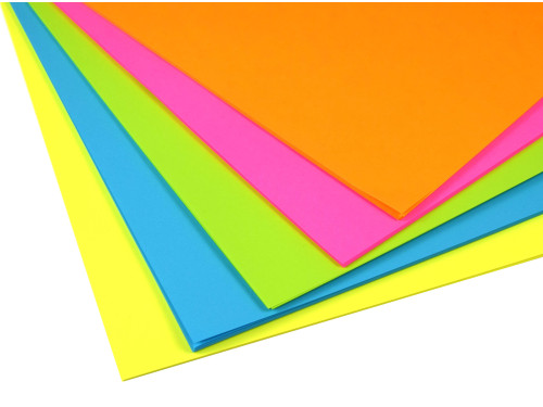 Papier do drukarki, ksero A4 - Interdruk - fluo, 80 g, 100 ark.