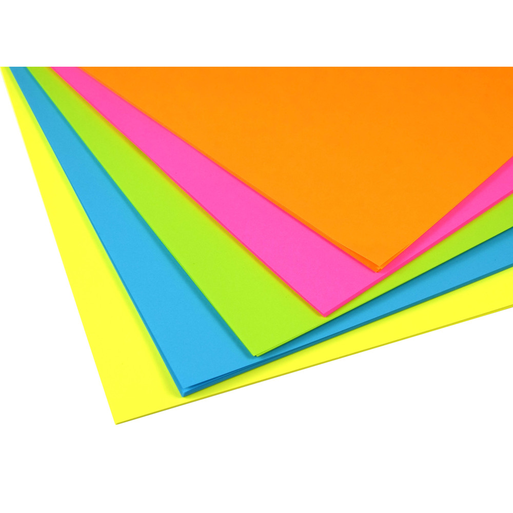 Office xero paper A4 - Interdruk - fluo colors, 80 g, 100 sheets
