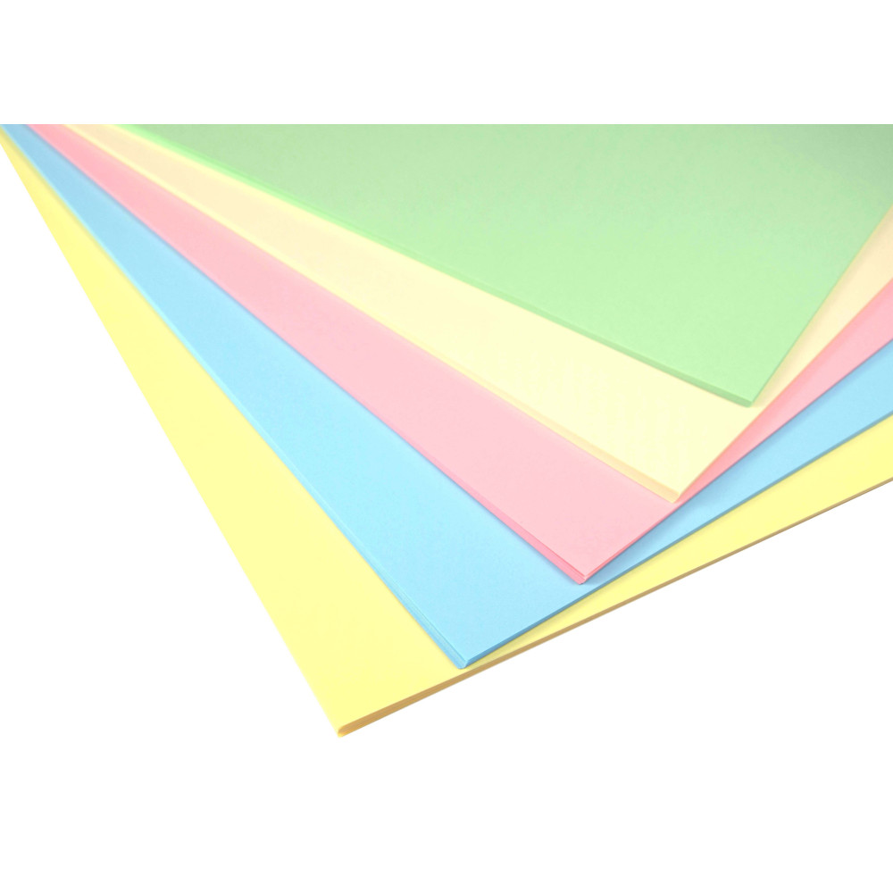 Papier do drukarki, ksero A4 - Interdruk - pastelowe kolory, 80 g, 100 ark.