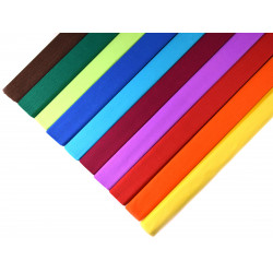 Bibuła marszczona - Happy Color - 10 kolorów, 10 szt.