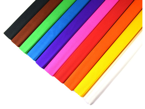 Crepe Paper set A - Happy Color - 10 colors, 10 pcs.