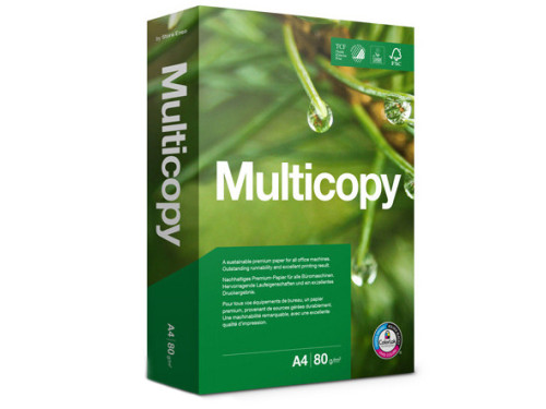 Papier do drukarki, ksero Multicopy, A4 - biały, 80 g, 500 ark.