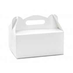 Cake boxes - white, 10 pcs.