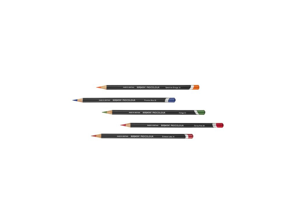 Set of Procolour pencils in metal tin - Derwent - 36 colors