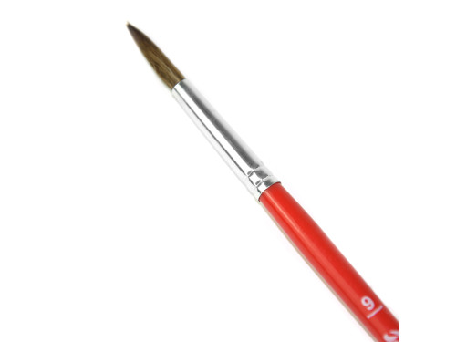 Round, natural brush - Talens - watercolor, size 9