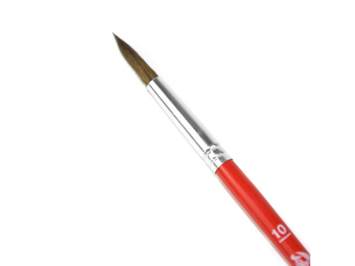 Round, natural brush - Talens - watercolor, size 10