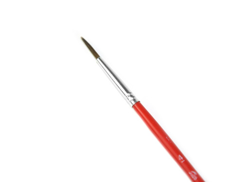 Round, natural brush - Talens - watercolor, size 4