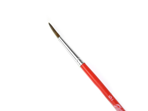 Round, natural brush - Talens - watercolor, size 5