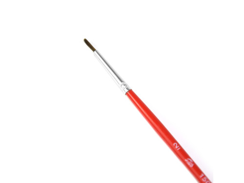 Round, natural brush - Talens - watercolor, size 2