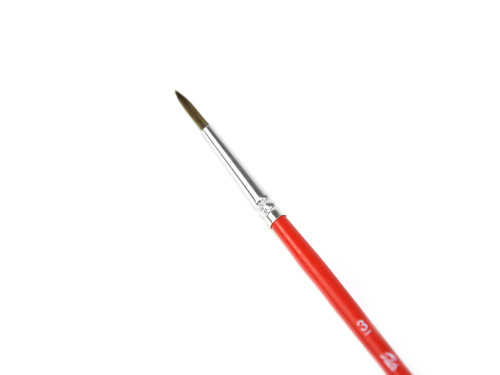 Round, natural brush - Talens - watercolor, size 3