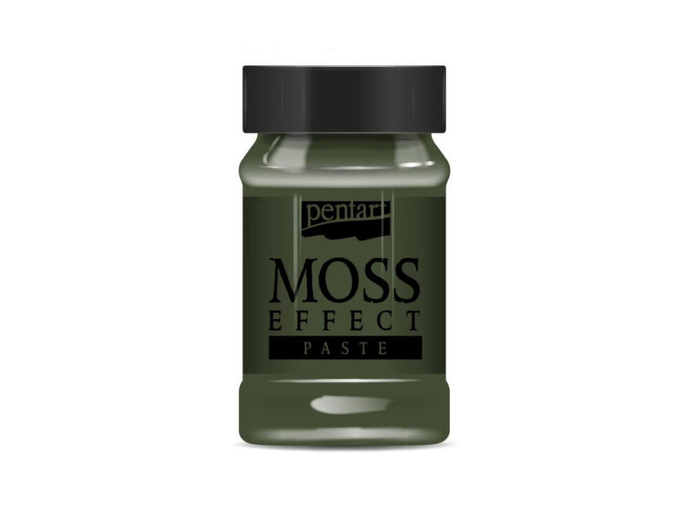 Pasta efekt mchu - Pentart - zielona, 100 ml