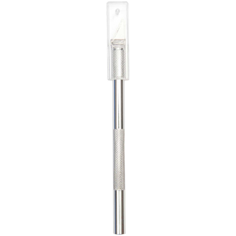 Precision scalpel, knife with blades - Rico Design - 14 cm