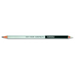 Ołówek grafitowo-gumowy Sudoku - Kooh-I-Noor - 2B