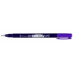 Fudenosuke Brush Pen Tombow - hard, violet