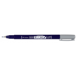 Fudenosuke Brush Pen - Tombow - hard, grey