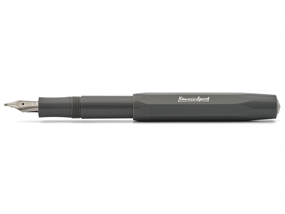 Fountain pen Skyline Sport - Kaweco - Grey, EF
