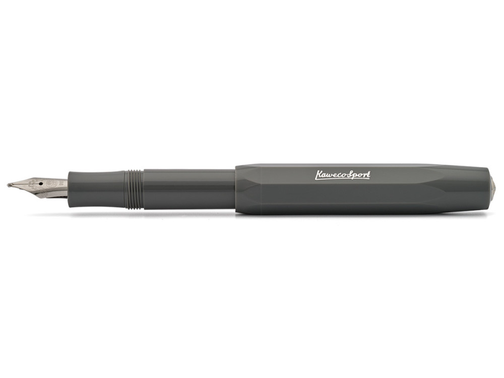 Fountain pen Skyline Sport - Kaweco - Grey, F