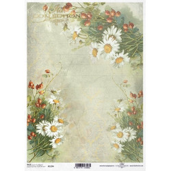 Decoupage paper A4 - ITD Collection - rice, R1194